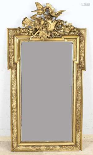 Antique Louis Philippe mirror, 1870