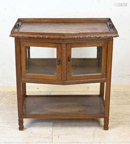 Oak tea cabinet, 1910