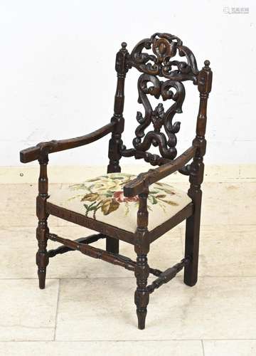 Antique high chair