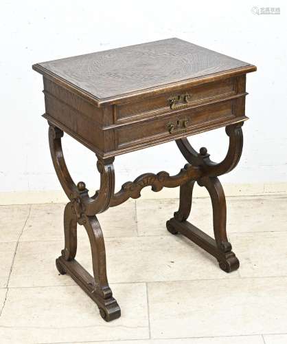 Gründerzeit sewing table, 1880