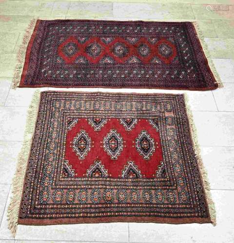 2x Old Persian rugs