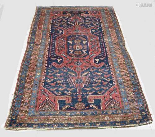 Persian carpet, 215 x 134 cm.