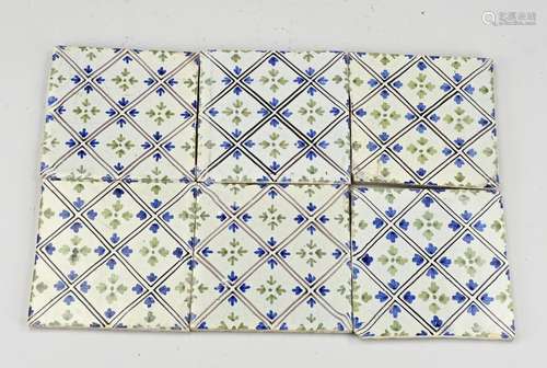 Antique wall tiles (32 pcs.)