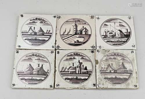 Lot landscape tiles (80 pcs.)