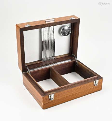 French humidor with hygrometer