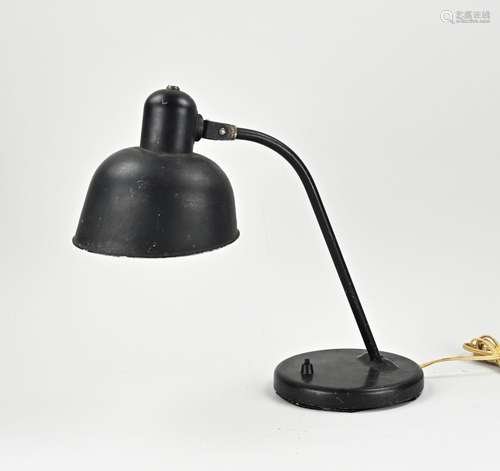 Bauhaus desk lamp, H 45 cm.