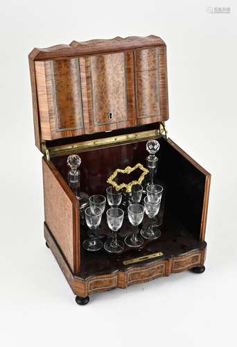 French liquor cellar, 1870