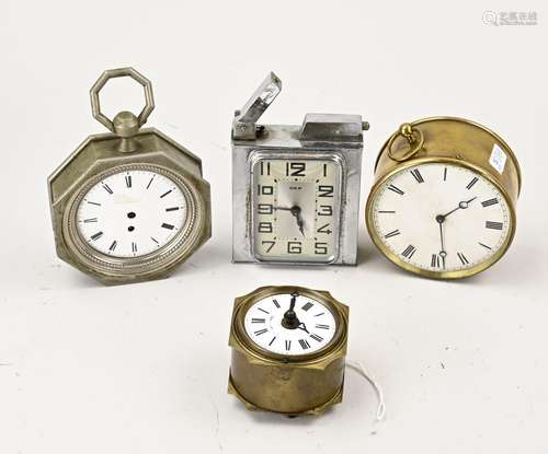 Lot of antique timepieces (4x)