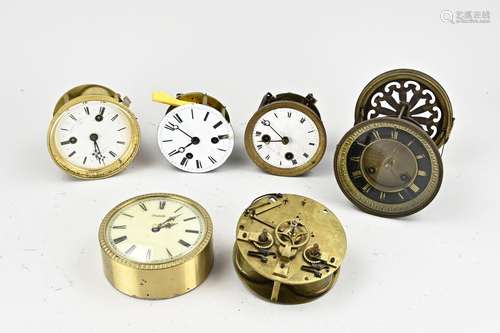 Lot of antique timepieces (6x)