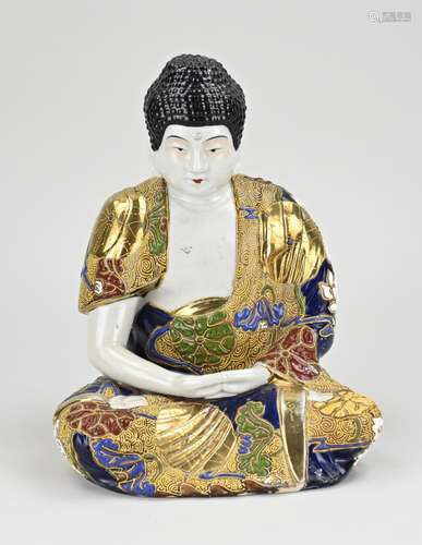 Japanese Satsuma figure, H 23 cm.