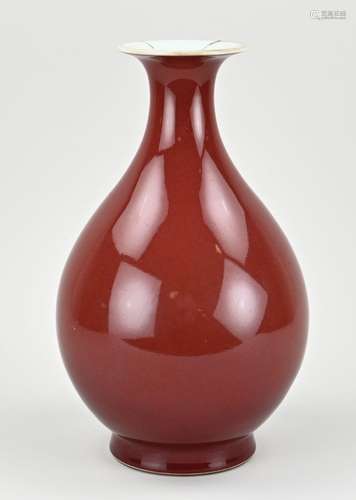 Chinese vase, H 30.4 cm.