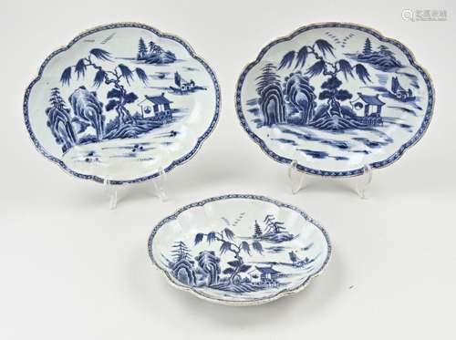 3 Chinese bowls, 18th century