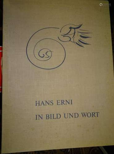 HANS ERNI (1909-2015) "IN WORT UND BILD" KUNSTMAPP...