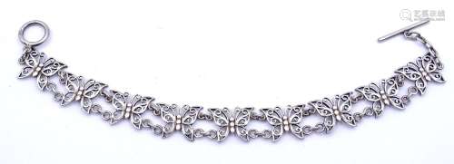 925ER SILBER ARMBAND L. 19CM, 10G.