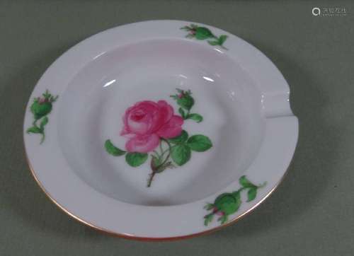 ASCHENBECHER "MEISSEN" ROTE ROSE