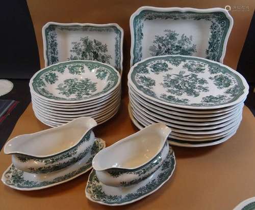 27X SPEISESERVICE TEILE "VILLEROY&BOCH" DEKOR ...