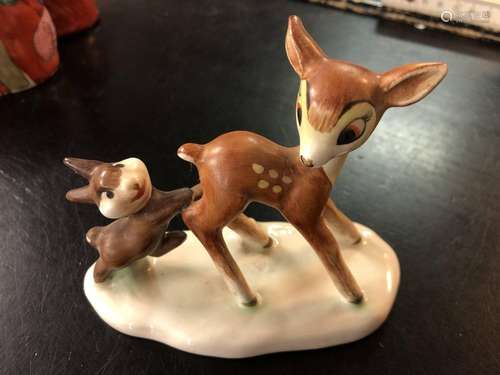 BAMBI MIT KLOPFER "GOEBEL" WALT DISNEY