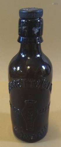 FLASCHE UM 1900 MIT VERSCHLUSS "BARRET&CO" LIM...