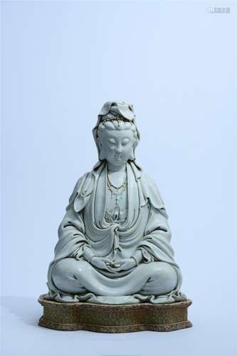 Dehua White Porcelain Avalokitesvara