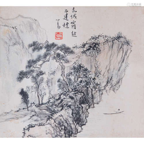 PU RU (1896-1963), LANDSCAPE