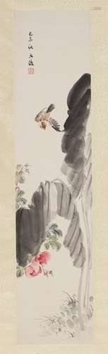 1912～1982 戴元俊  花鸟 设色纸本