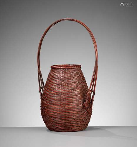 HONAN: A BAMBOO HANAKAGO (FLOWER BASKET)