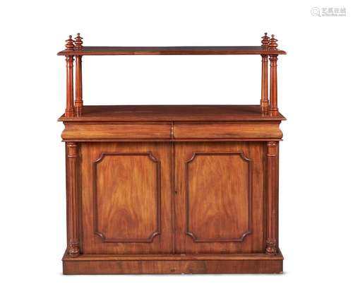 A VICTORIAN MAHOGANY BUFFET