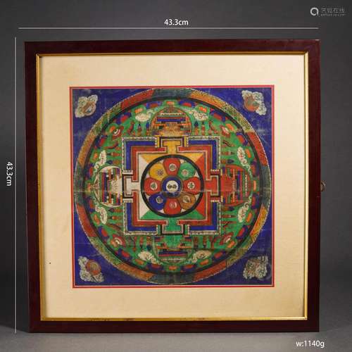 A Tibetan Mandala of Vajra