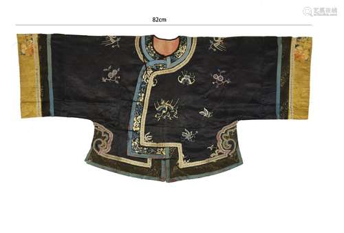 A Chinese Embroidered Lady Robe