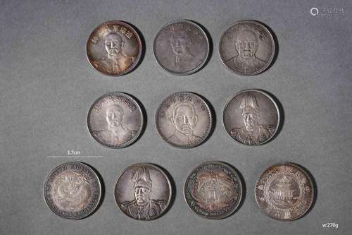 A Group of Silver Coins