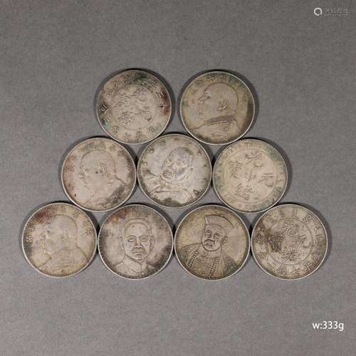 A Group of Silver Coins