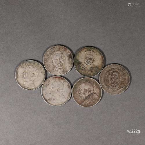 A Group of Silver Coins