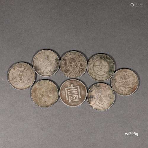 A Group of Silver Coins