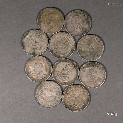 A Group of Silver Coins