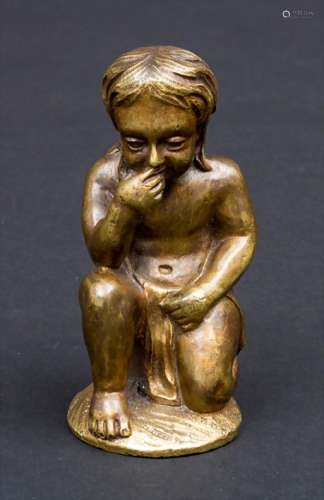 Frühe Bronzefigur eines Kindes / An early bronze depicting a...