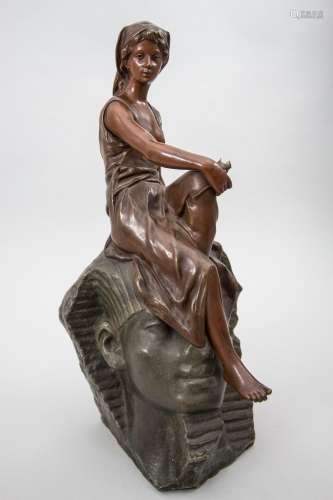 Antoine BOFILL (c.1875-1939/53), Bronze Skulptur \'Orientali...