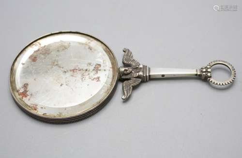 Handspiegel mit einem Sphinx / An Empire-style hand mirror w...