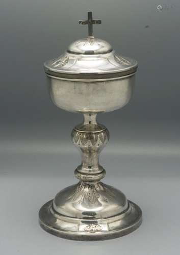 Ziborium / Ciboire en argent massif / A silver ciborium, Jos...