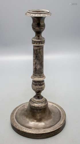 Empire Silberleuchter / A silver Empire candlestick, Isino, ...