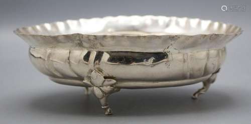 Rokoko Zuckerschale / A Rococo silver sugar bowl, Bernt Chri...