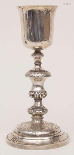 Messkelch / A silver chalice, Jean Charles Cahier, Paris 179...