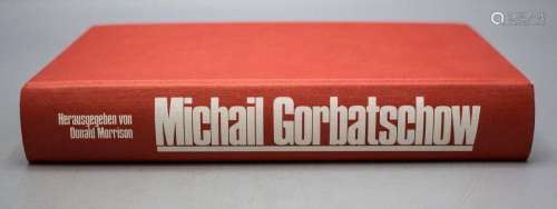 Biographie Michail Gorbatschow mit Signatur / Biography of M...