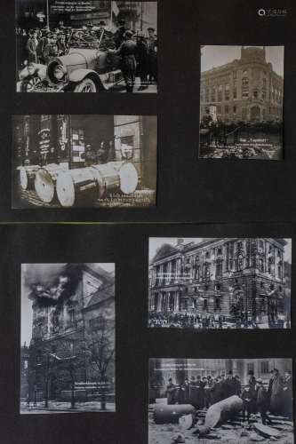 Fotografien der \'Berliner Märzkämpfe 1919\' / Photographs o...