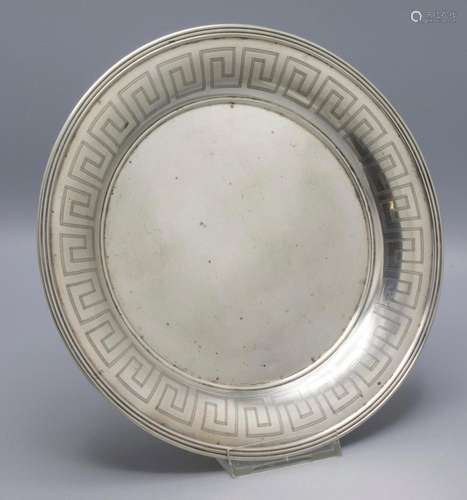 Silberteller / A silver plate, van Kempen, The Hague, 1869