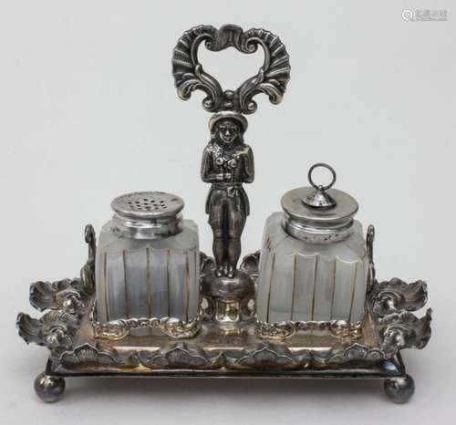 Schreibzeug/Tintenzeug/Inkstand, Linz, Österreich, dat. 1845