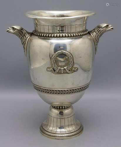 Prunkvase / A splendid silver vase, Beaudouin-Massin, Paris,...