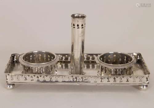 Schreibset / A silver writing set, Nizza/Nice, um 1780