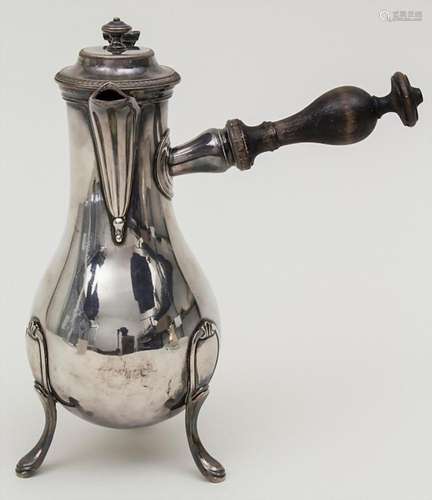 Empire Kanne / A silver Empire coffee pot, Nicolas-Richard M...