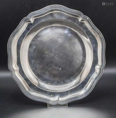 Barock Teller / A Baroque silver plate, Antoine Lucas, Paris...