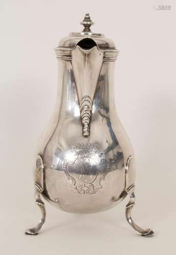 Barock Kanne / Verseuse / A silver coffee pot, Jean-Pierre D...